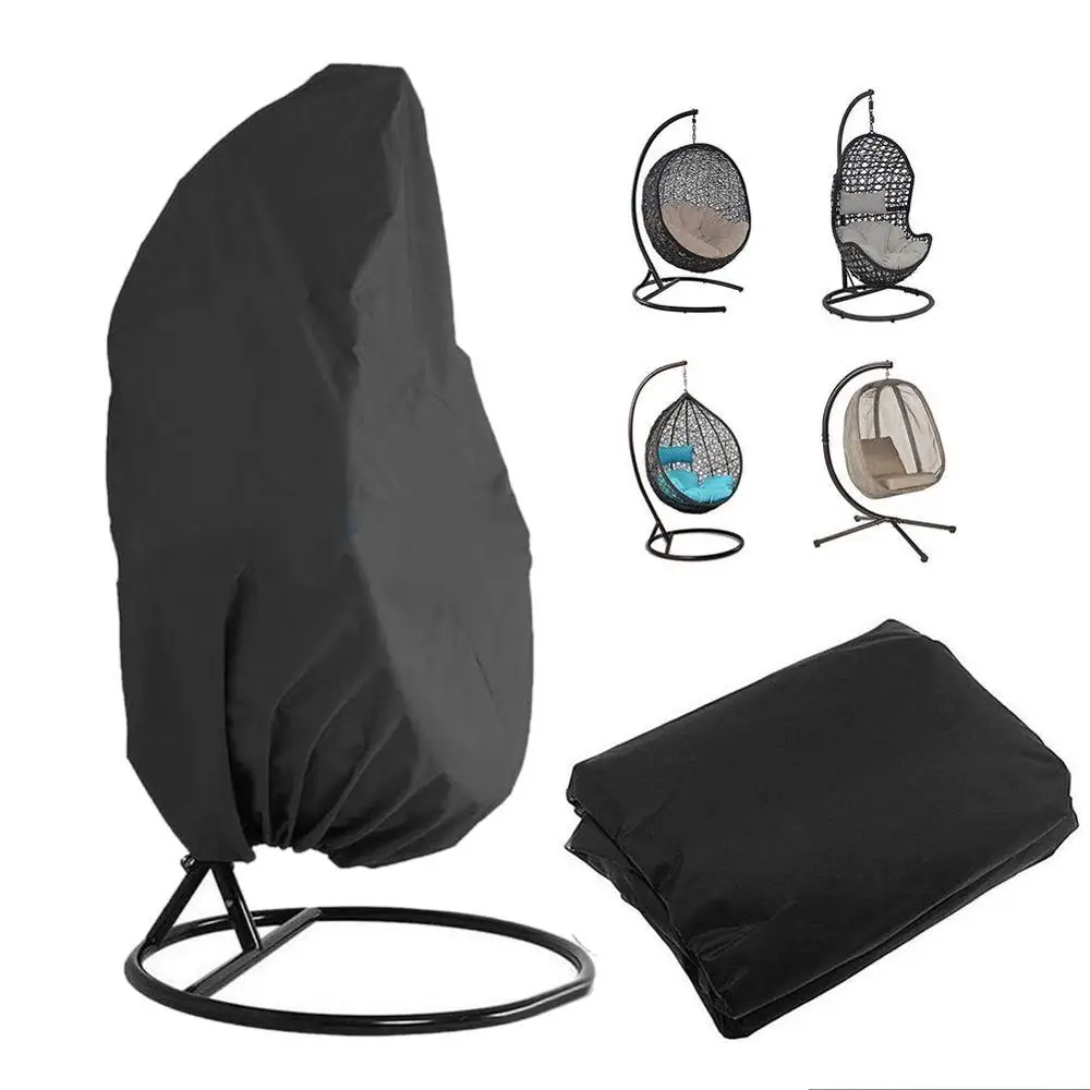 

Hanging Egg Chair Dust Waterproof Cover Rainproof Dust-proof UV Protection Swing Protective Covers Protector Outdoor Furniture
