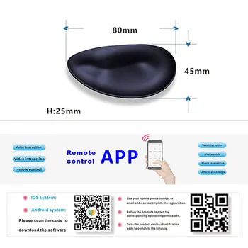 Portable Panty Vibrator Invisible Vibrating Egg Clitoral Stimulator 10 Modes Sex Toys for Woman APP Bluetooth Wireless Control 6