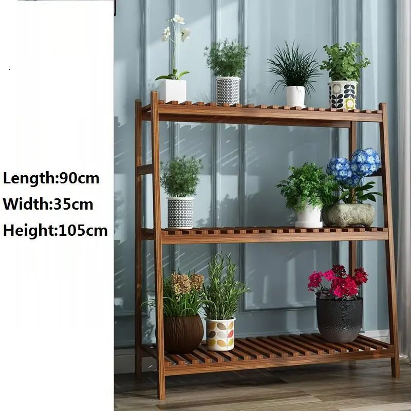 MODEL I Etagere Pour Plante Estante Varanda Soporte Interior Estanteria Para Plantas балкон стойка Цветочная полка Dekoration подставка для растений - Цвет: MODEL I