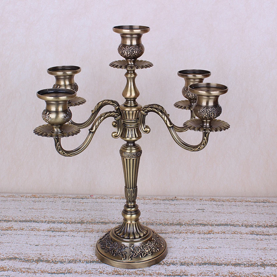 Stainless Steel Decor Wedding Table Centerpieces Moroccan Decor Wedding Table Vintage Candle Holders Swieczniki Kandelaar CC50ZT