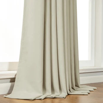 

Modern Blackout Curtains For Living Room Bedroom Curtains For Window Blinds Drapes Solid Finished Blackout Curtains 1 Panel