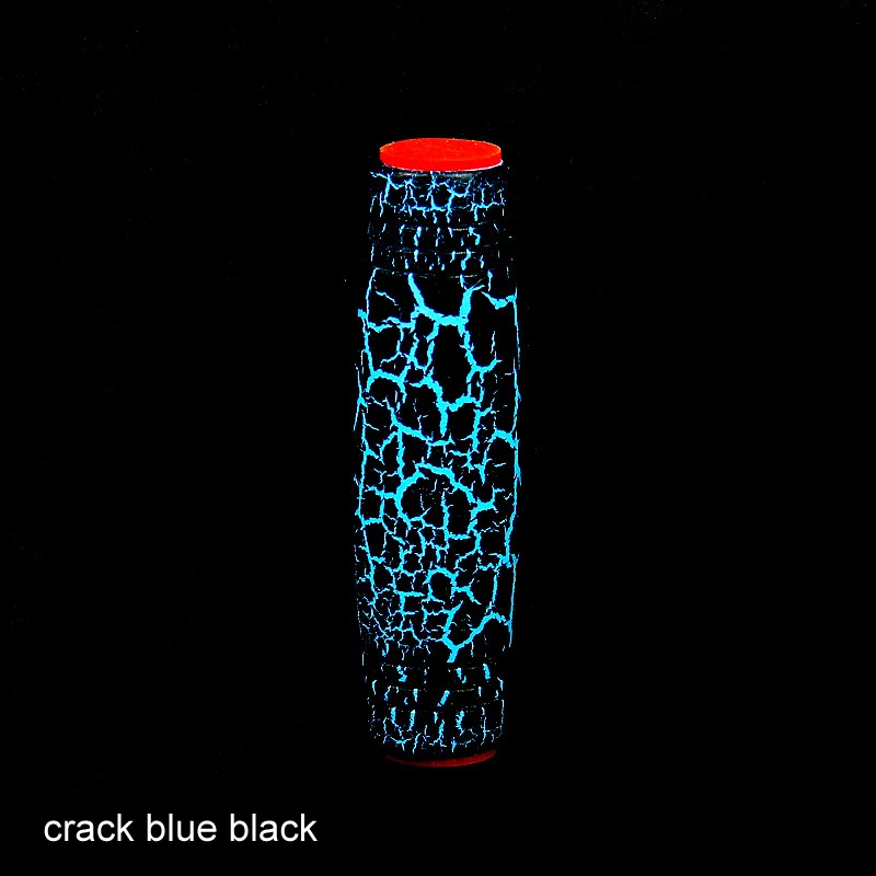 Деревянный Непоседа смешной ручной Спиннер снятие стресса флип-палка ручной декомпрессии концентрат игрушка японская Скалка палка игрушка - Цвет: crack blue black