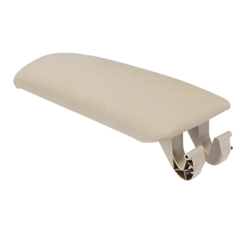 

For Audi A6 C5 1998-2005 Center Console Arm Rest Storage Box Lid Cover Center Console Armrest Cover Leather Grey Beige