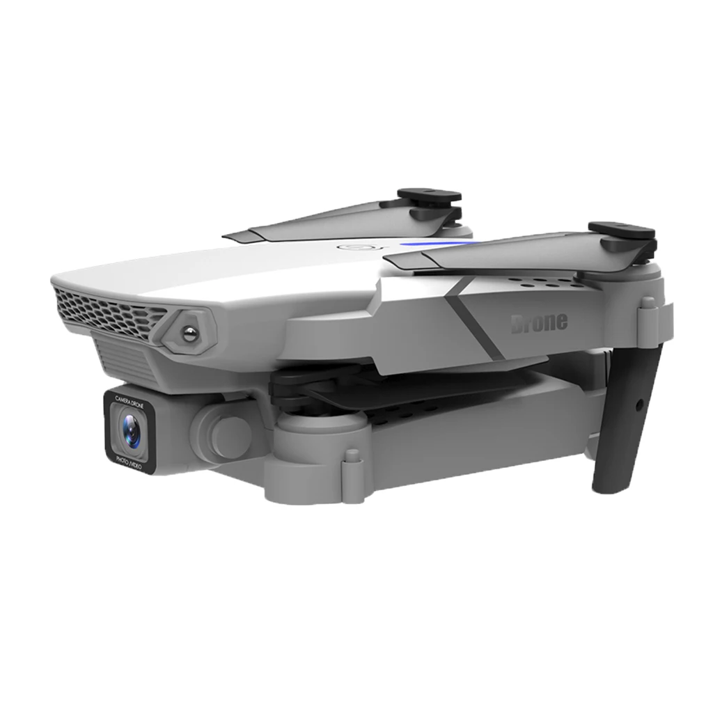 Protable Altitude Hold RC Quadcopter Drone Uav With HD Camera WIFI FPV Foldable Drone 4K Single Lens or Dual Camera Black White 