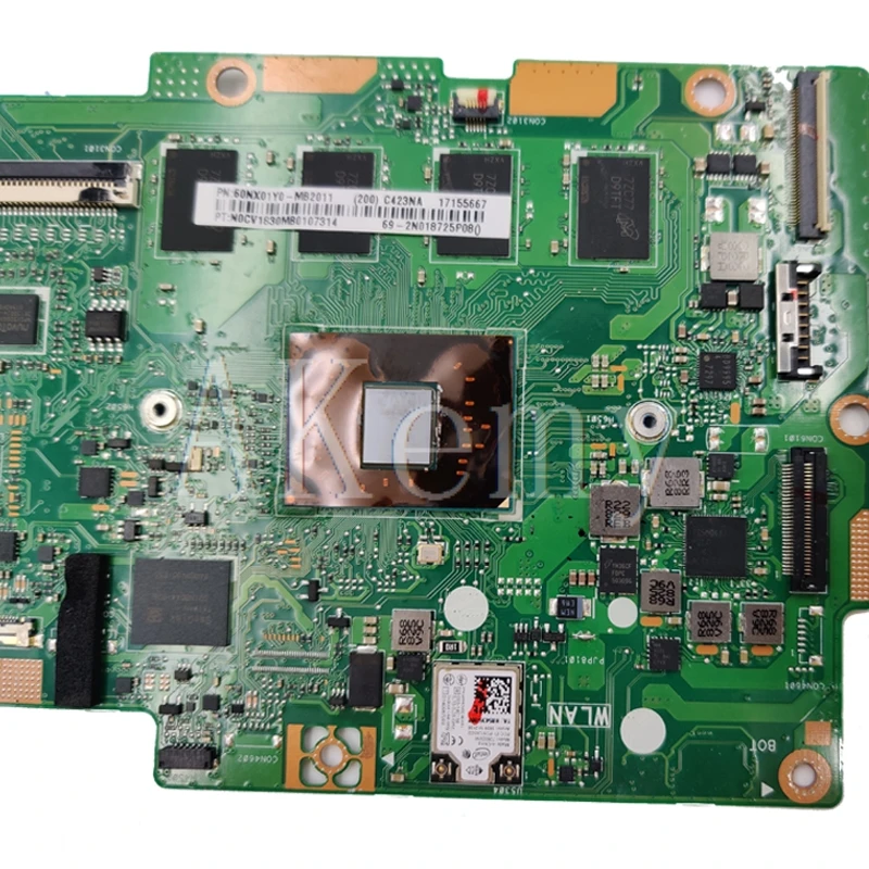 C423NA материнская плата для ноутбука 32 Гб SSD для ASUS Chromebook C423NA C423N C423 N3350 cpu 4 Гб ram оригинальная mianboard ТЕСТ ОК