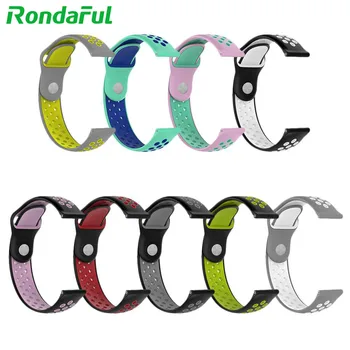 

Silicone Watch Strap for Fossil Gen 4 Q Venture HR Gen 3 Q Venture Watch Band Replacement Wrist Strap Accessories
