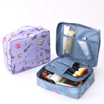 

Travel Multi-Functional Cosmetic Bag Ladies Portable Toiletries Waterproof Storage Bbag PortableLarge Capacity Storage Box