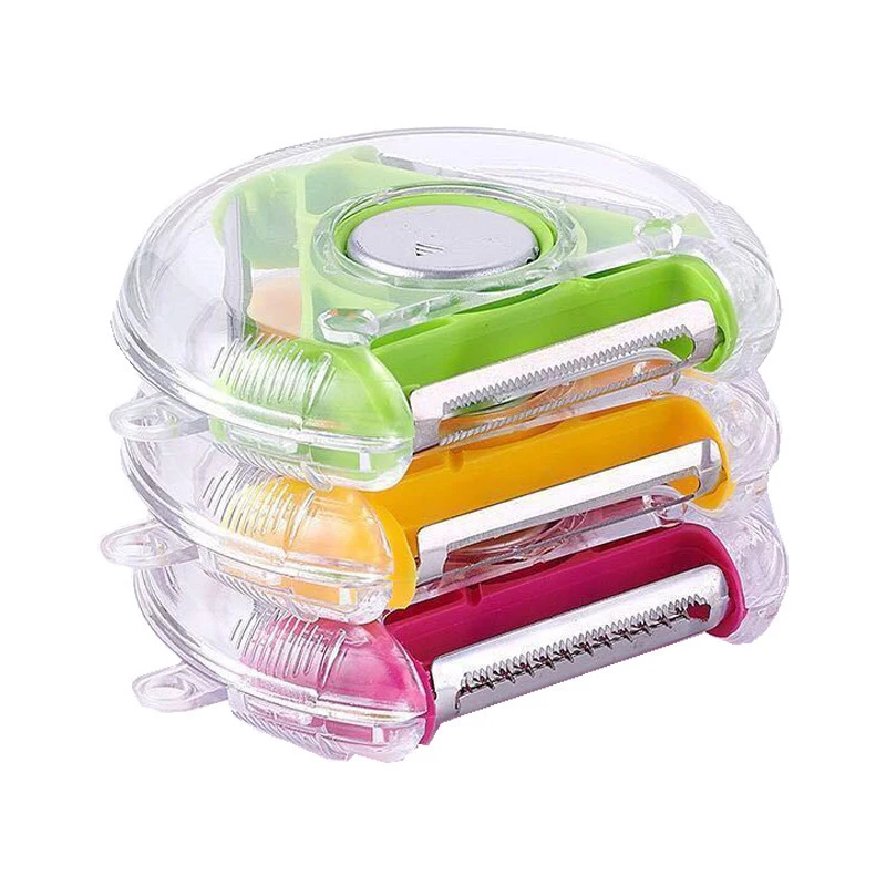 Kitchen Peeler Multifunctional 360 Degree Rotary Vegetable Cabbage Grater Potato Slicer Cutter Fruit Knife Gadget | Дом и сад