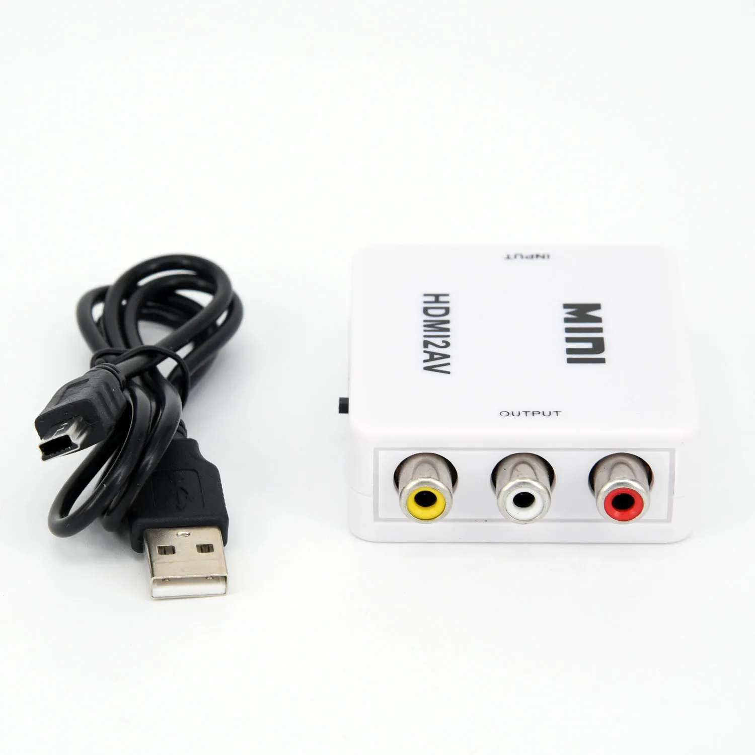 Support Converter Adapter Tv HDMI to 3 RCA CVBS Kit Video 1080P HDMI2AV Composite Full HD Set Useful
