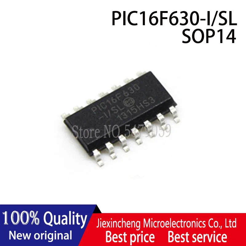 

10PCS PIC16F630-I/SL PIC16F630 PIC16F1823-I/SL PIC16F1823 SOP14 New original