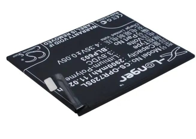 Cameron sino 2900 мАч батарея для OPPO R7S R7SM R7ST BLP603 мобильный, Смартфон батарея