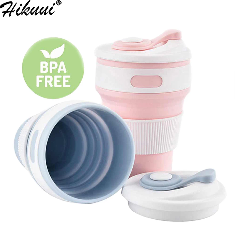 Hot Folding Silicone Cup Portable Silicone Telescopic Drinking
Collapsible Coffee Cup Multi-function Foldable Silica Mug Travel