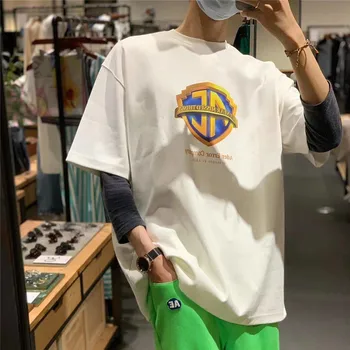 

Ader Error Company T-shirt ADER Men Women Summer Oversize 320g Fabric Thick Adererror Tee Casual Streetwear Tops