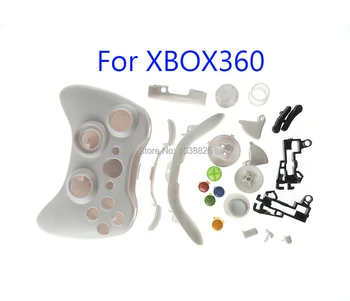 

Full Set Shell Housing Cover Case with Buttons Kit for Xbox 360 Wireless Controller Replacement