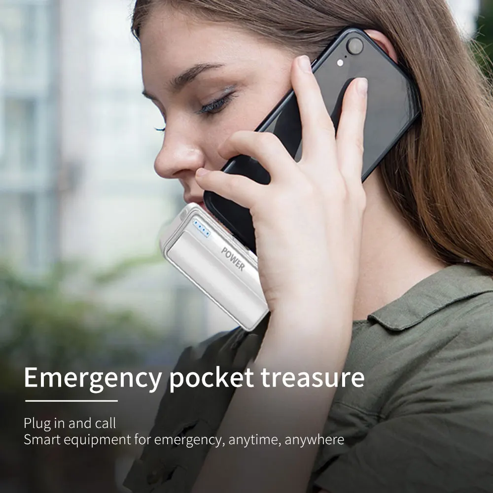 FLOVEME 3000mAH Tasche mi ni Power Bank für Xiao mi mi Tragbare Externe Batterie Ladegerät für iPho
