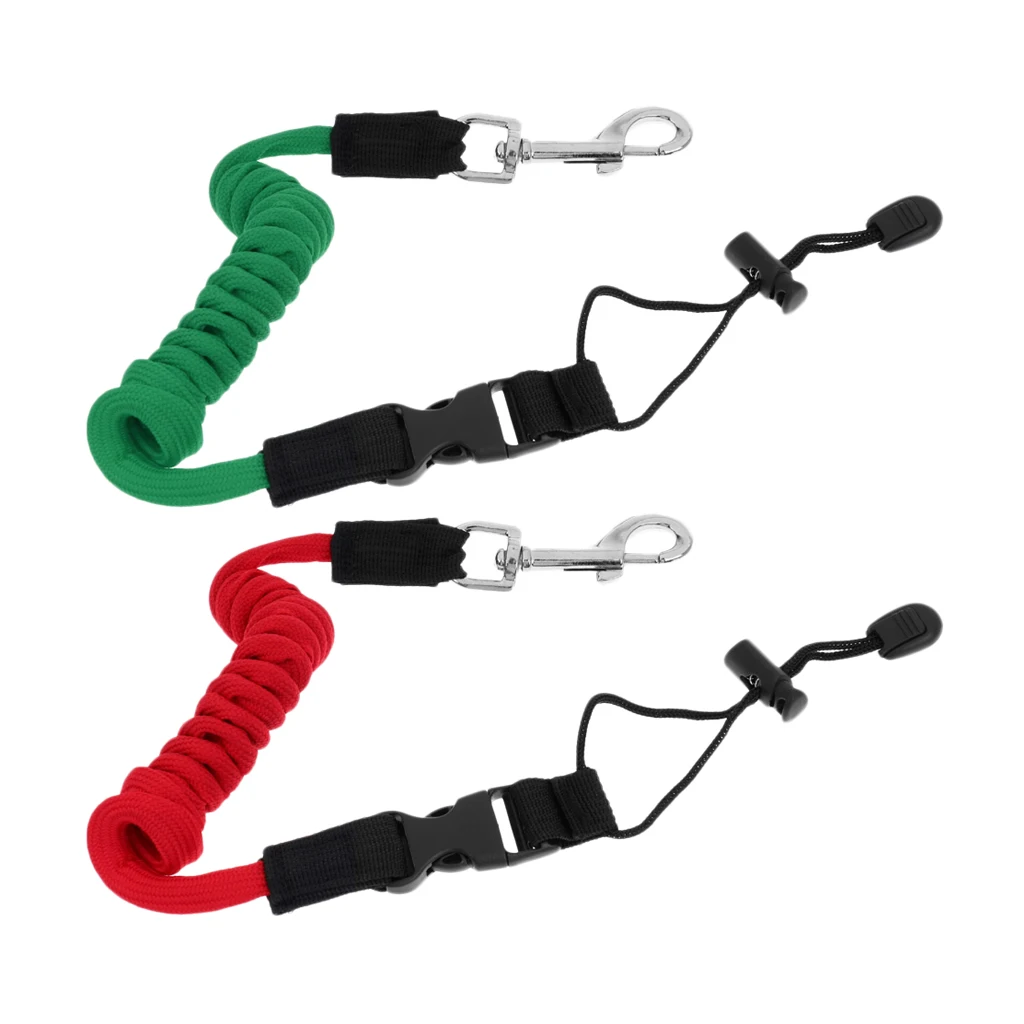 2x Strong Kayak Canoe Paddle Leash Holder Lanyard Cord Water Sports Accessories