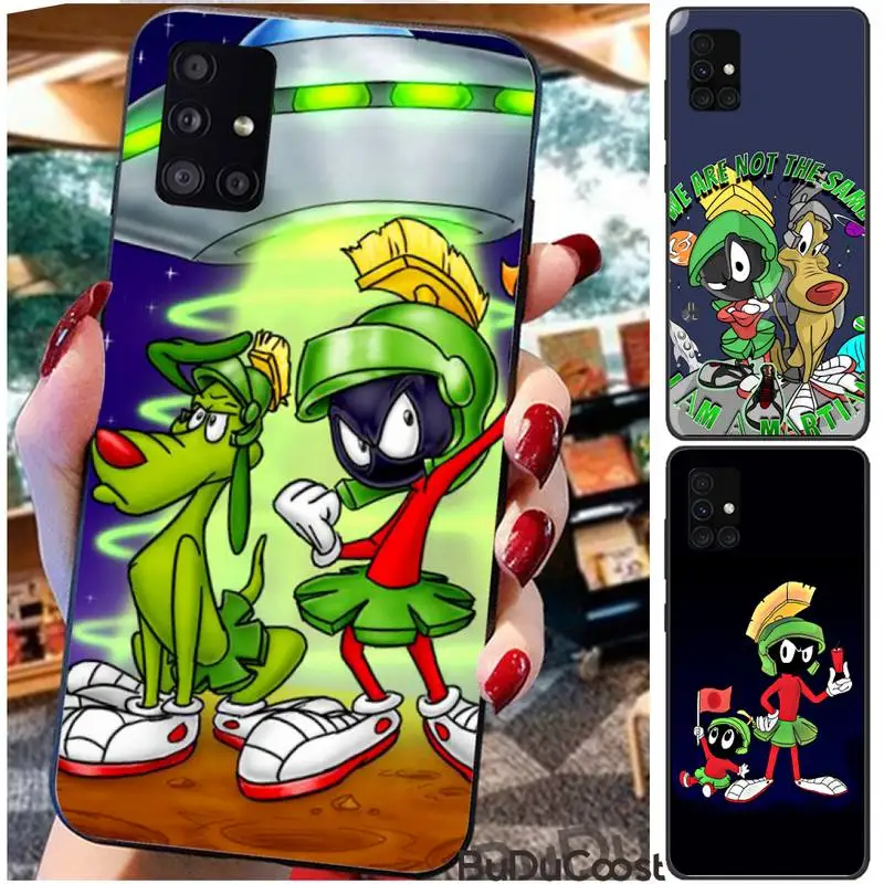 Милый мультяшный чехол Hrmes Marvin the Martian для телефона Samsung Galaxy A10 A20 A30 A40 A50 70 A10S 20S A2 Core C8