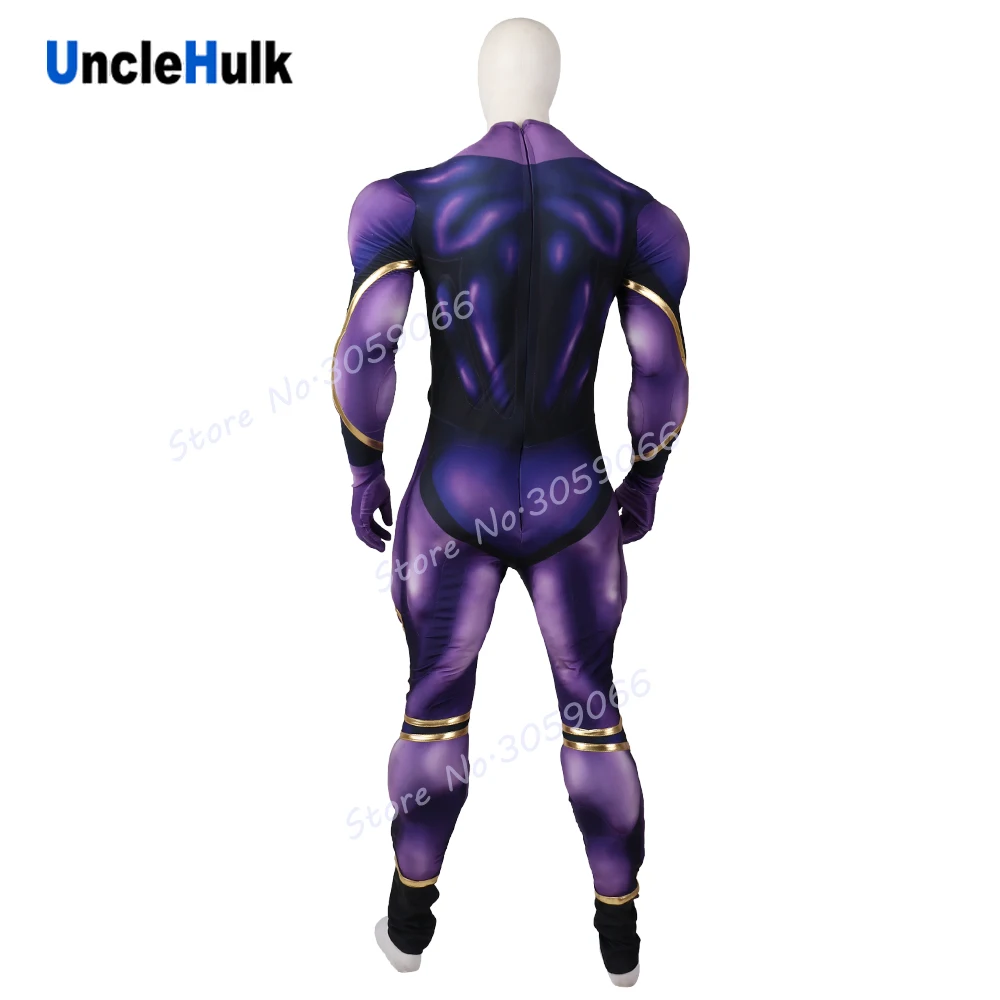 Star Platinum Full Muscle Costume Jojo Kujo Jotaro Stand Cosplay Suit -  Gloden Line version full body muscle stuffed