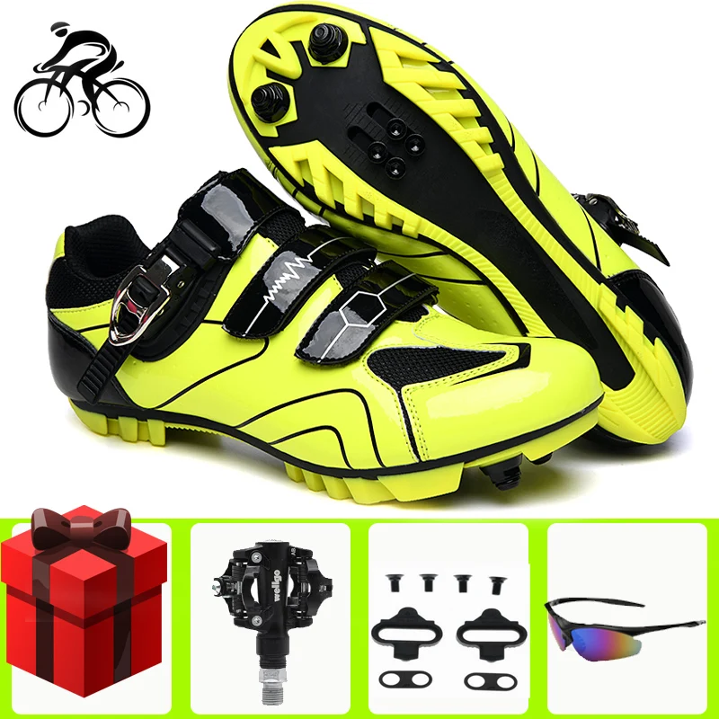 

Sapatilha Ciclismo MTB Cycling Shoes Men Outdoor Sports Self-locking Mountain Bike Sneakers Racing Women Bicycle SPD bicicleta