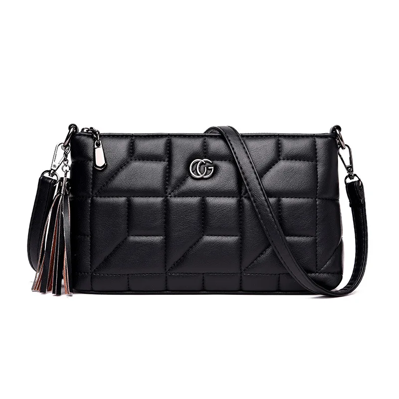 

Middle-aged WOMEN'S Bag Mommy Bag Shoulder Bag Small Bag 2019 New Style Bag Women's Fashion Simple Large Capacity Shoulder Bag