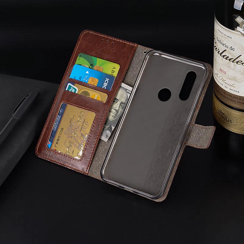 Роскошный кожаный кошелек для телефона Oukitel C17 Pro Чехлы для мобильных телефонов оболочка фоторамка со слотом для карты памяти флип чехол Oukitel C17Pro