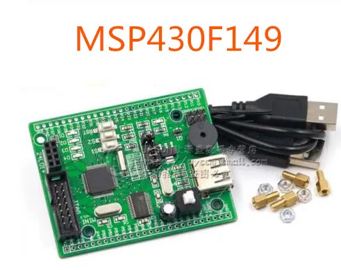 Системная плата микроконтроллера MSP430F149 основная макетная USB BSL загрузчик |
