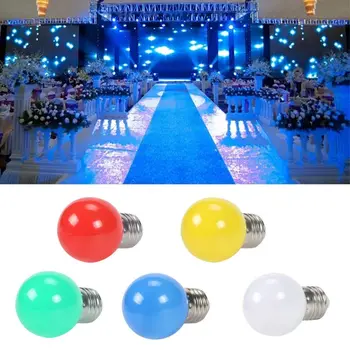 

20pcs Colorful Light Bulbs E27 LED Bar 220V 3W SMD 2835 Lamp Optional Colors for Home Decor Party Anniversary Festival Lighting