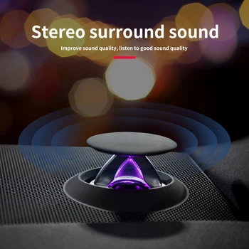 

Center dashboard lifting speaker For Audi A8 2011-2020 64 colors lighting car tweeter midrange loudspeaker music stereo upgrade