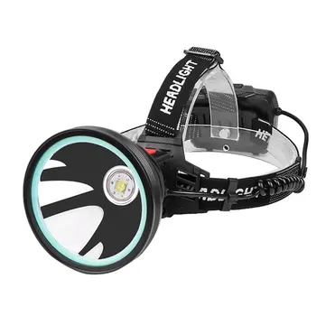 

K09 Practical glare headlight USB charging induction headlight aluminum light cup long shot headlight