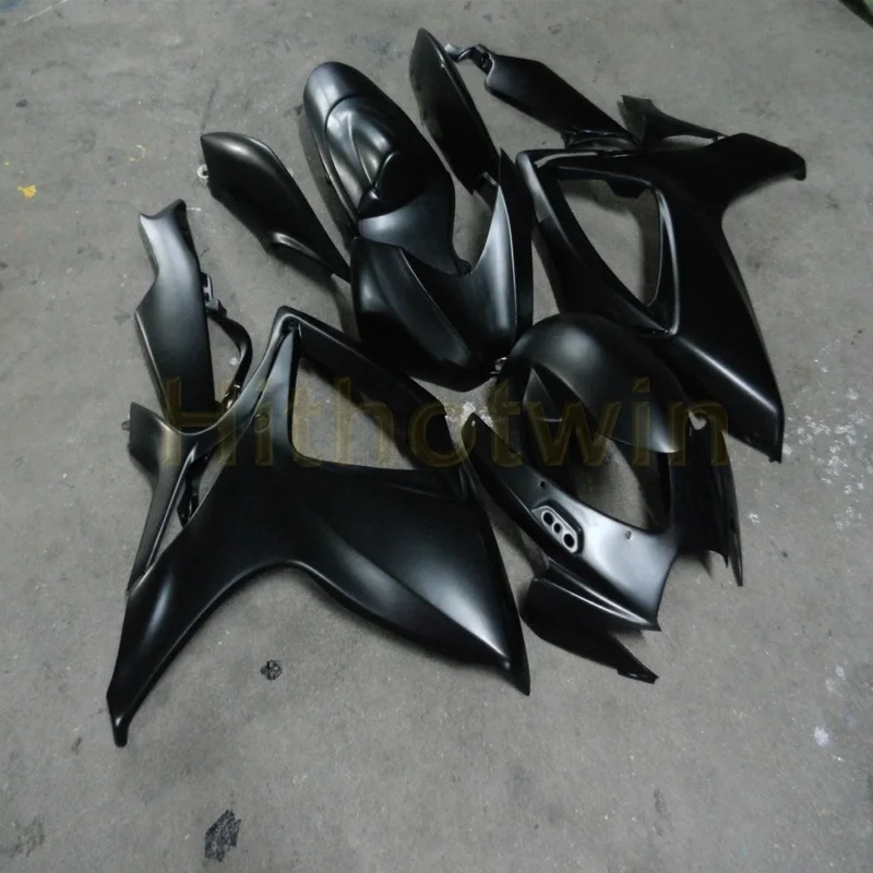 Пользовательские Обтекатели мотоцикла для SUZUKI GSX-R600750 2006 2007 K6 обвес двигателя панели+ Botls+ оранжевый черный