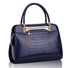 Женские Ретро сумки из кожи аллигатора, женские сумки с крокодиловым узором, вместительные повседневные сумки через плечо из крокодиловой кожи, женские Сумки из искусственной кожи