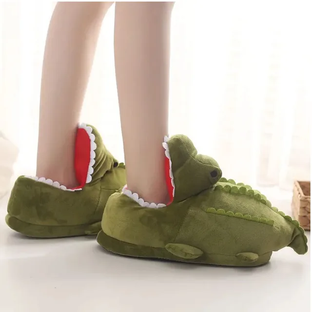 Shark Slippers Warm Indoor Shoes 