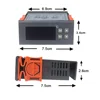 Regulador de Termostato Digital PID, regulador de temperatura de Termostato para laboratorio de incubadora, RC-113M, CA de 220V, 2A ► Foto 3/6
