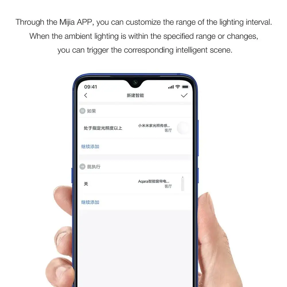 Датчик освещения для умного дома Xiaomi Mijia 0 ~ 83000 люкс Zigbee 3 монитор работает с
