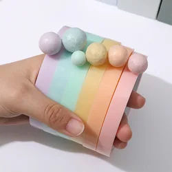 Boule adhésive colorée Macaron 30m, bande adhésive à décompression, pour bricolage, jouet pour enfants, cadeau de détente, autisme, anxiété 