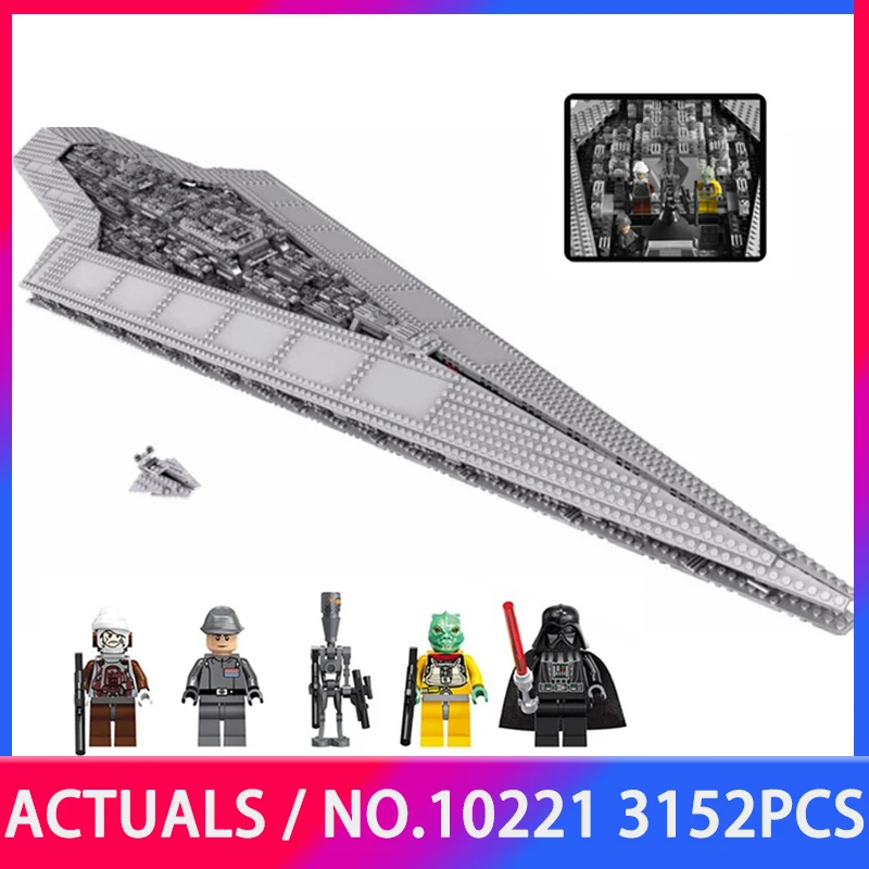 

Star Series Wars Compatible With 10221 Super Star Destroyer lEGOED Building Blocks DIY Model StarWars 05028 Bricks Toys Gifts