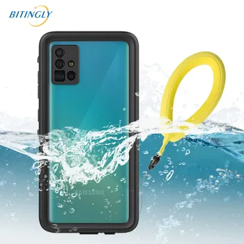 

For Samsung Galaxy A51 Cases Underwater IP68 Waterproof Protective Cover For Samsung Galaxy A51 Outdoor Sport Underwater Case