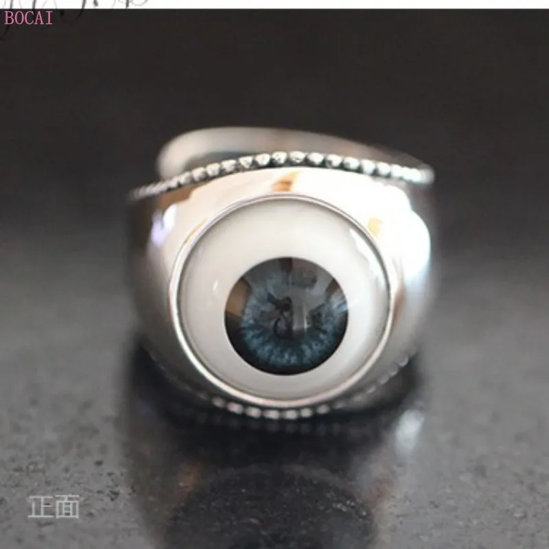 Good Take eyes серебряное кольцо из серебра s925 пробы, хипстеры, поп темперамент, личность, панк, мужское кольцо