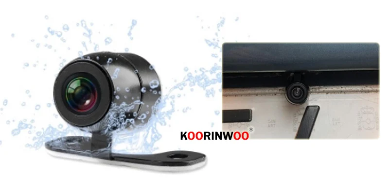 Koorinwoo Parkmaster оригинальные плоские 16,5 парковочные датчики 8 оповещение монитор заднего вида камера фронтальный Шаг Вверх Реверсивный автомобиль Accossories