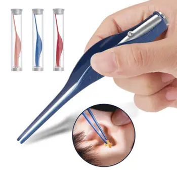

Glowing Ear Spoon Ear Cleaner Device LED Light Wax Curette Remover Tools
