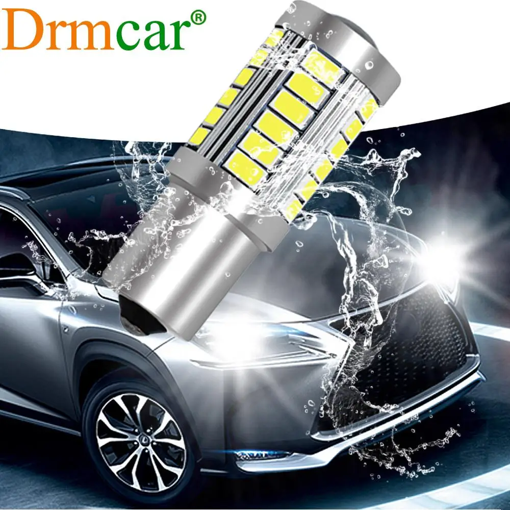 Белый красный желтый 1156 BA15S 1157 BAY15D 7443 3157 P21W 33SMD автомобильный тормозной светильник
