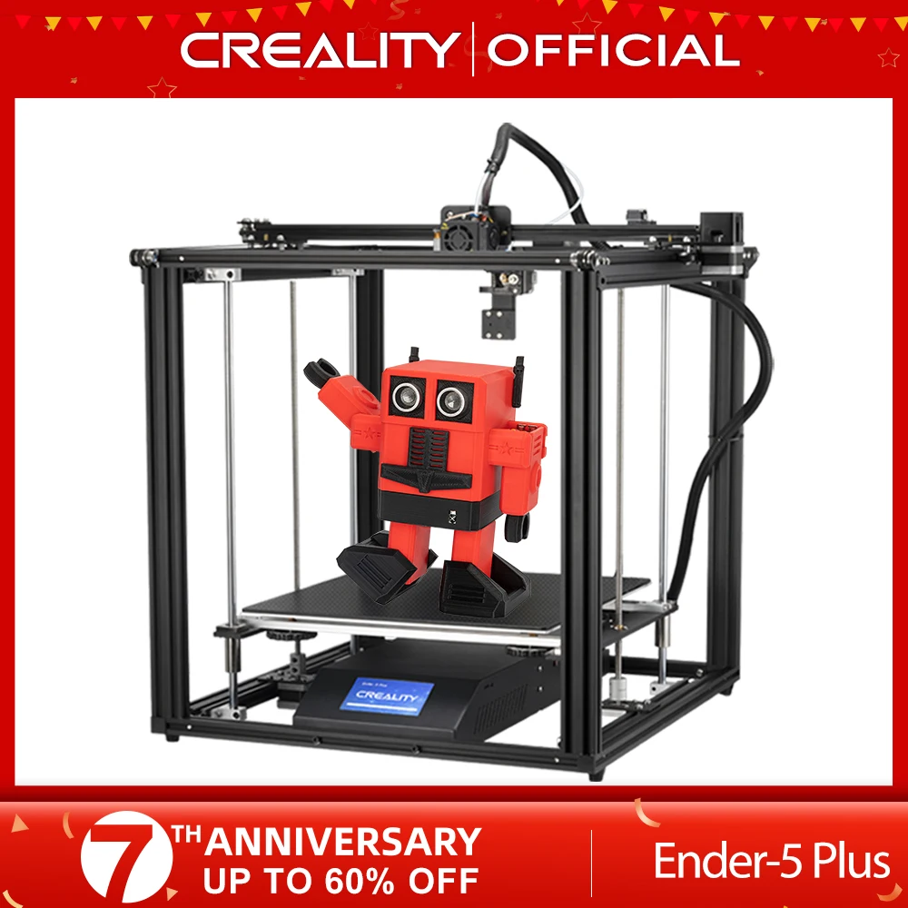 Build-Plate Printing-Masks Glass 3d-Printer Power-Off-Resume Ender-5 CREALITY Plus Dual-Y-Axis