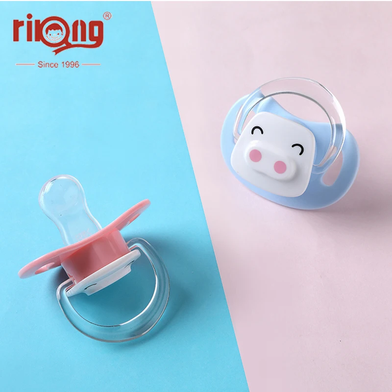 

Rikang S M L Silicone Nipple Baby Pacifier Toddler Pacy Orthodontic Nipples Teether Baby Pacifier Newborn Soother baby supplies