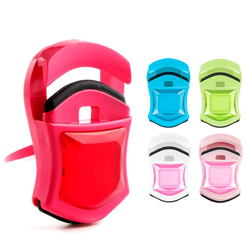 Professional Mini Plastic Eyelash Curler Portable Eye Lashes Curling Clip Cosmetic Makeup Tools Accessories 5 Colors Available | Красота и