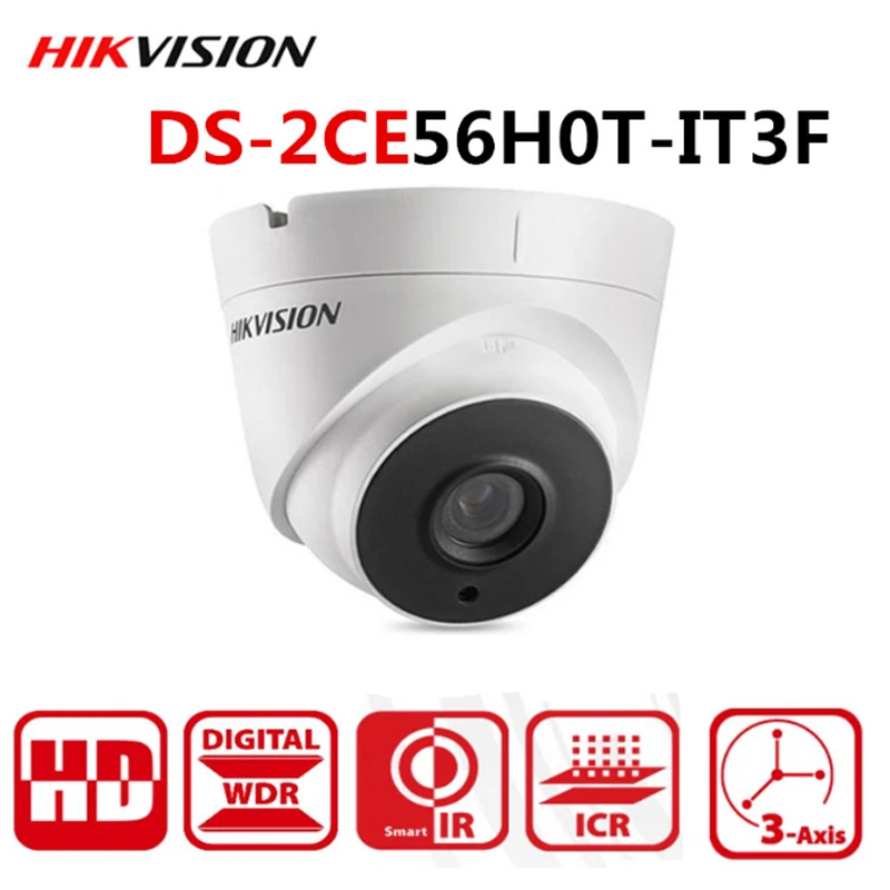 Hikvision 16 каналов DVR видеонаблюдение с 8 шт. 5MP купольная камера для помещений ночное