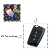 KEYYOU Silicone Key Case Key Cover For Volkswagen VW Golf MK7 Tiguan For Skoda Octavia For Seat Leon Ibiza Octavia A7 ► Photo 2/6