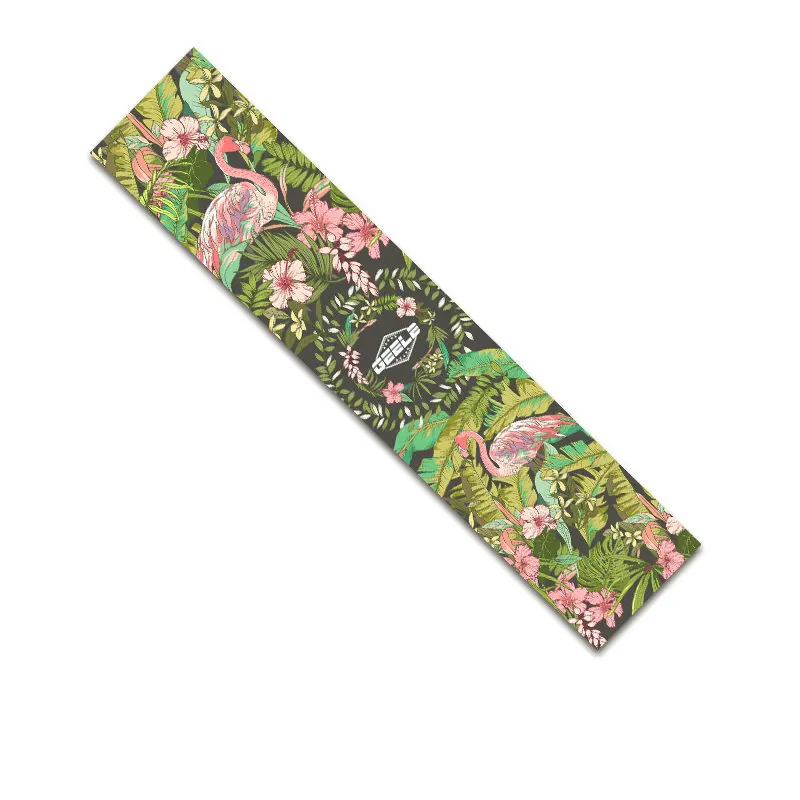 Protective Dancing Longboard Griptapes Long Board Grip Tape Skateboard Griptapes Anti-Slid Sandpaper Colorful Graphic Deck 122cm skateboard accessories skateboard grip tape