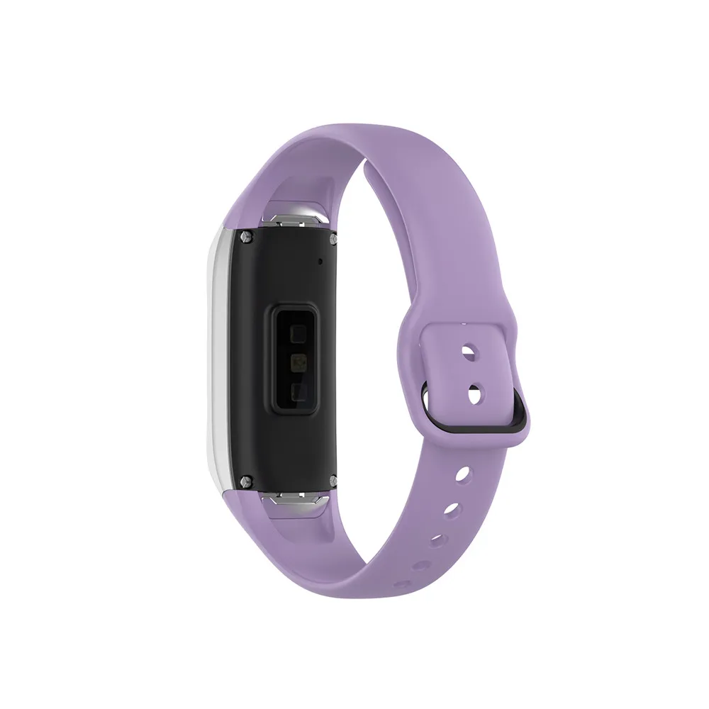 Силиконовый ремешок для часов samsung Galaxy Fit SM-R370 часы сменный ремешок на запястье спортивный браслет