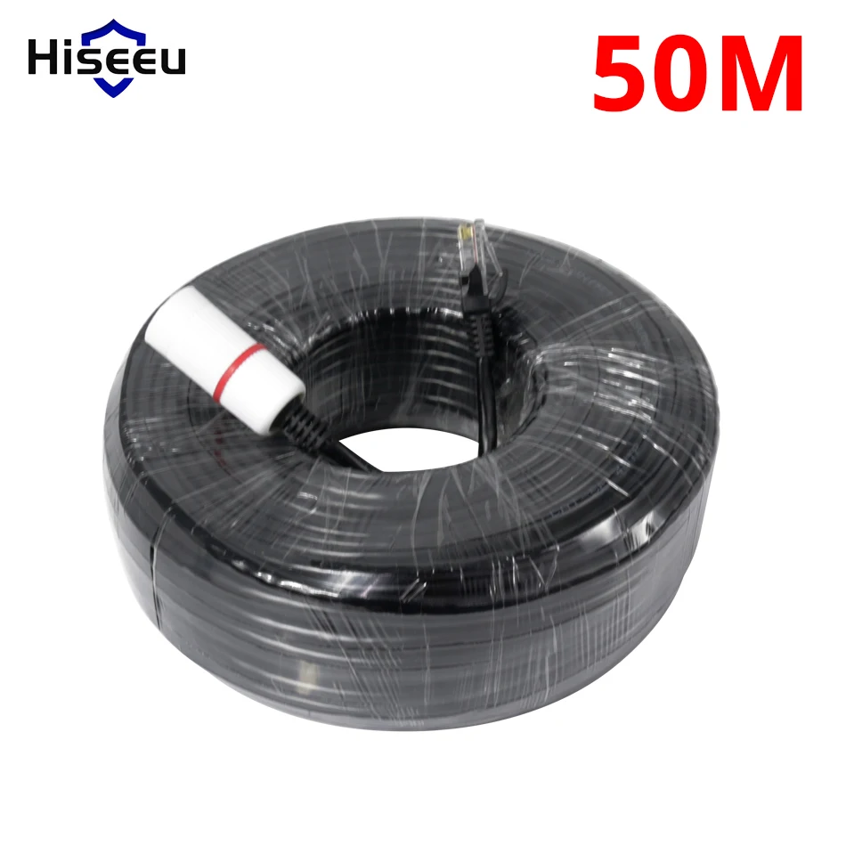  RJ45 Ethernet Cable 50M 20M for CCTV IP Camera LAN Cable 65ft 164ft CCTV System accessories LAN Cor - 32991594767