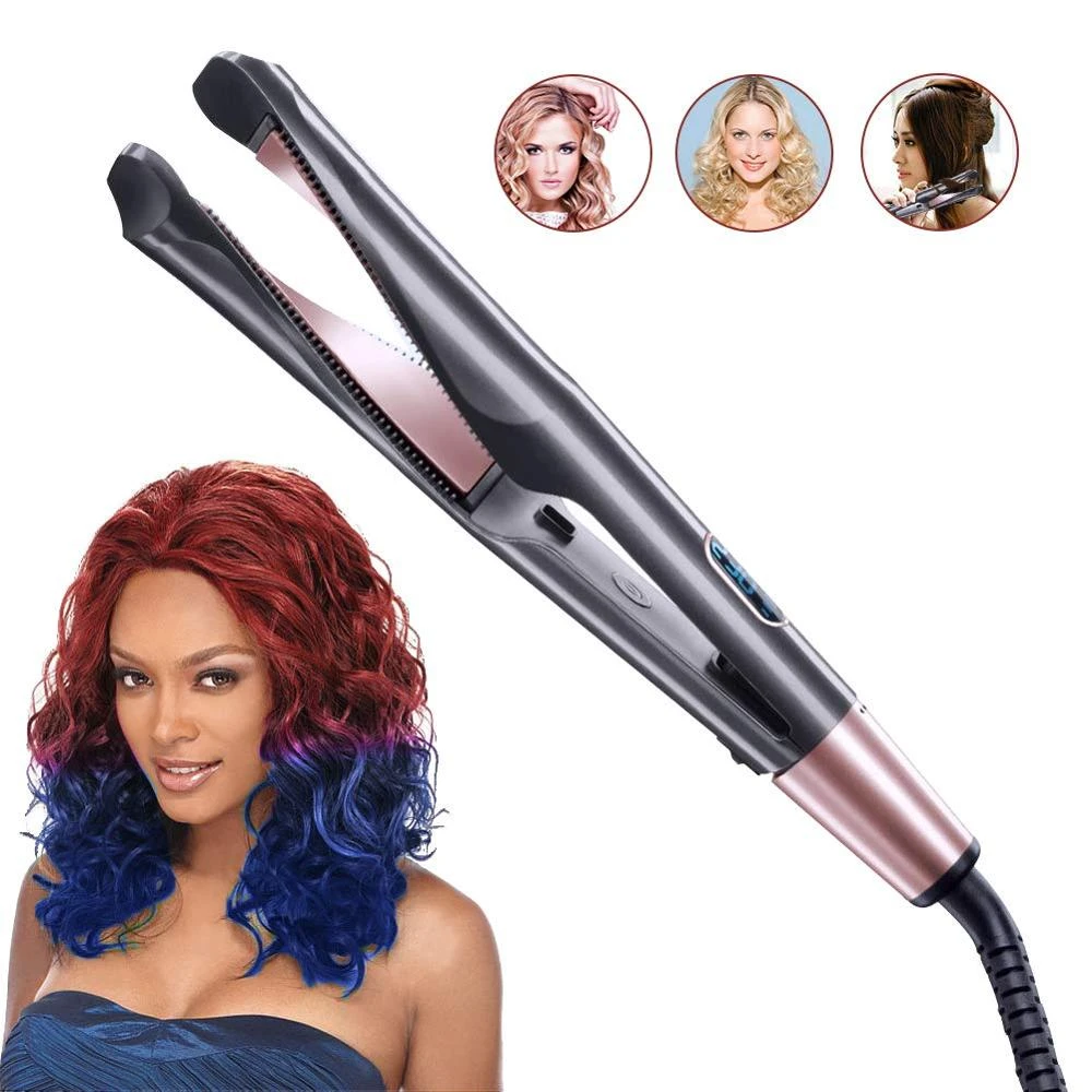 hair curling iron straightener